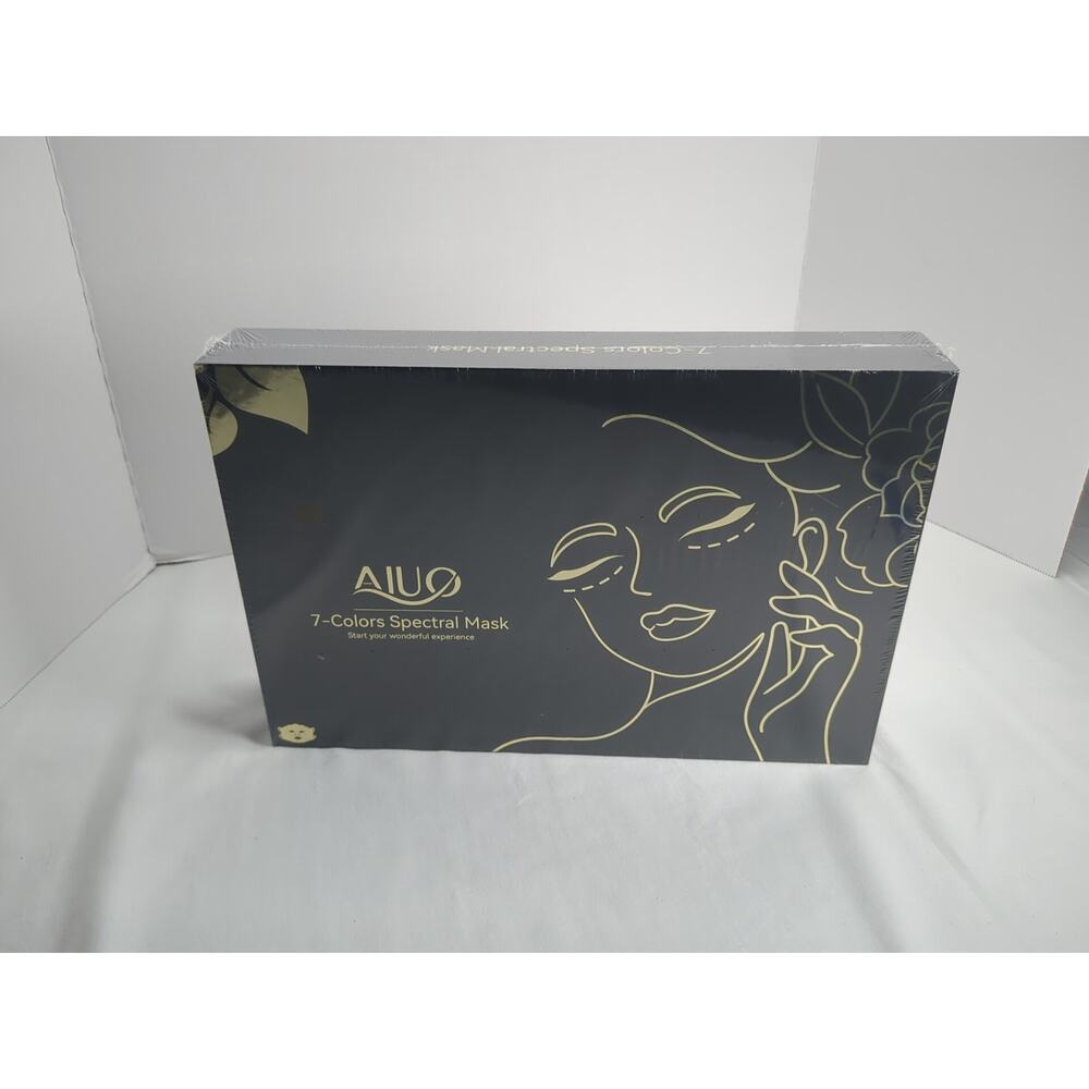 AIUO 7-COLORS SPECTRAL SKINCARE‎ MASK Red Light Therapy Collegen Boosting New